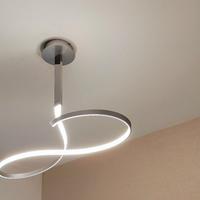 set lampadario e lampade da comodino