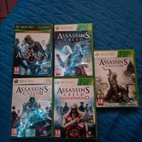 Collezione di 5 Assassin's Creed (Xbox 360)