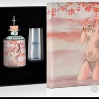 Luxury box gin Jrose n 7 con 2 bicchieri