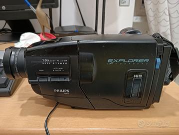 videocamera Philips explorer Hi8 modello M870/01