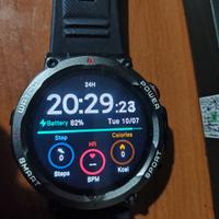 smartwatch  black view w50