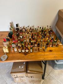 Mini bottiglie liquore in vetro