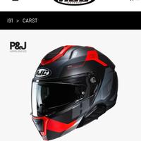 CASCO HJC i91 USATO UNA SETTIMANA