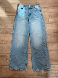 Baggy Azzurro Chiaro Bershka