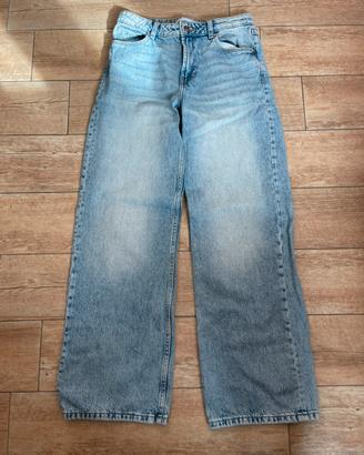 Baggy Azzurro Chiaro Bershka