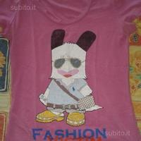 Magliette ragazza e jeans