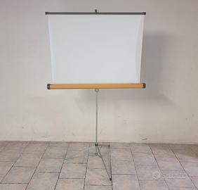 Telo proiettore Portatile con Treppiede