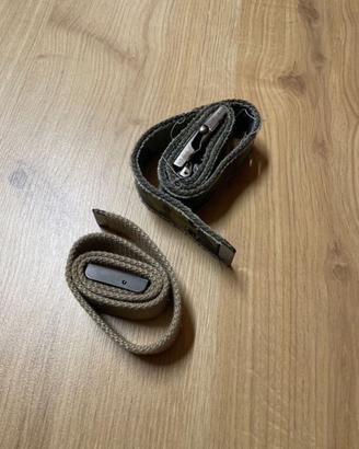 Set cinture bambino beige e verdi