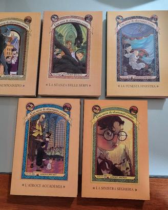 Libri Una serie di sfortunati eventi Salani 1a ed