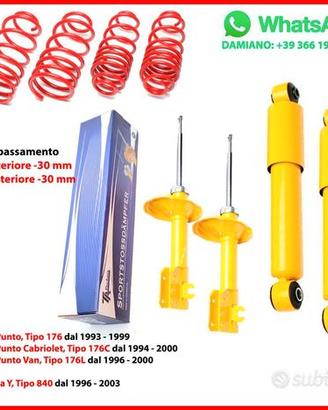 Assetto Sportivo FISSO Fiat 176 Lancia Y 840