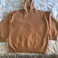 Felpa con cappuccio Zara, colore marrone chiaro