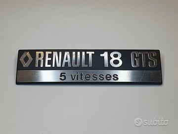 FREGIO RENAULT 18 GTS - 5 VITESSE