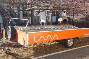 Rimorchio per biciclette