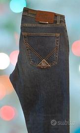 Blue jeans da uomo denim straight fit  Roy Roger's