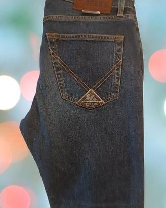 Blue jeans da uomo denim straight fit  Roy Roger's