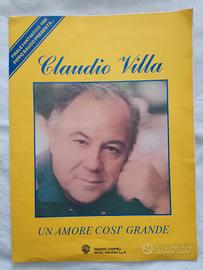 Spartito Un amore così grande C. Villa