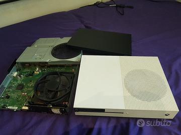 scocca/scheda xbox one s + ventola/dissipatore