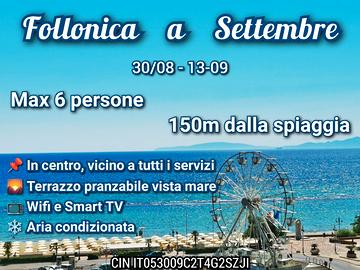 150 metri dalla spiaggia SETTEMBRE