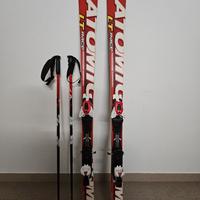 Sci ATOMIC LT race 166 cm R15 con attacchi
