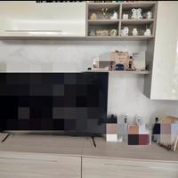 Parete attrezzata panna e beige