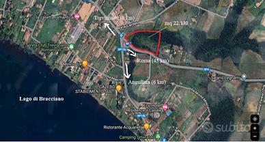 Terreno agricolo nel Parco del Lago di Bracciano