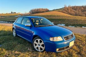 Audi S3, 40.800km, nogaro blu, alcantara