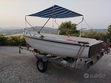 Barca+carrello+motore suzuki