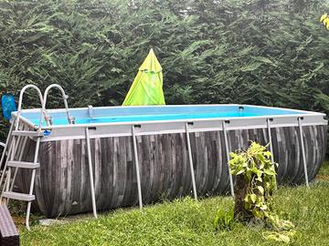 Piscina Bestway 404x201x100 con filtro a sabbia