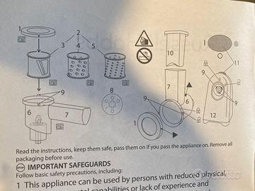 Tritatutto Russell Hobbs mai usato