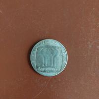 Moneta fifa world cup Argentina 1978 argento