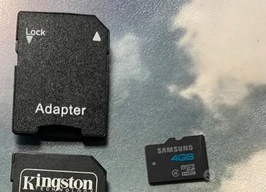 Micro SD con adattatore