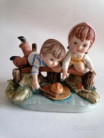 Statuetta porcellana vintage 