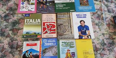 12 libri ciclismo, tecnica, cicloturismo nuovi