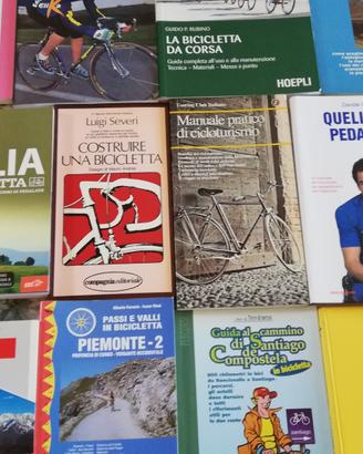 12 libri ciclismo, tecnica, cicloturismo nuovi