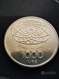 1000 LIRE ROMA CAPITALE 1870
