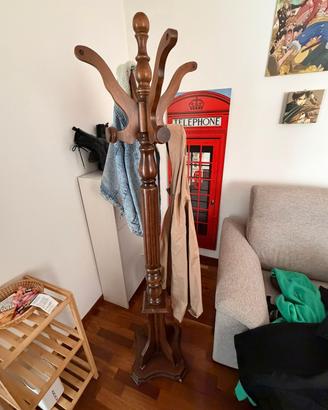 Appendiabiti in legno 