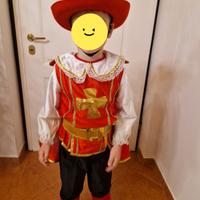 vestito moschettiere/ cavaliere carnevale