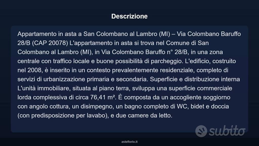 Appartamento – San Colombano al Lambro, Gerette - Vista 4