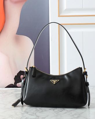 Borsa hobo da donna in pelle Prada