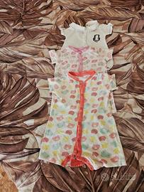 Tute a maniche corte per neonata 6-9 mesi 