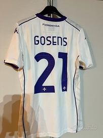 Maglia da gara Fiorentina preparata Gosens confere