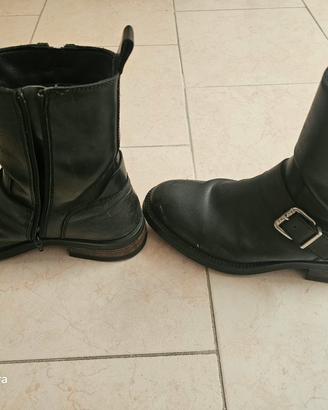 Stivaletti "replay" con cinturino unisex