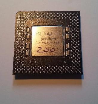 Cpu pentium mmx 200