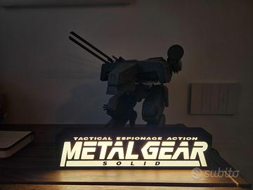 Insegna luminosa METAL GEAR SOLID Targa - Lampada