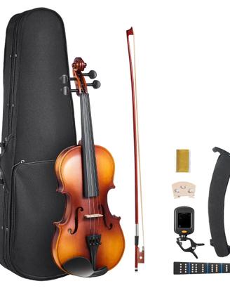 Set di Violino 355 mm Set Completo Custodia Rigida
