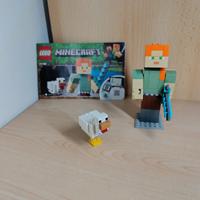 LEGO Minecraft Alex BigFig con
Pollo 21149