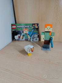 LEGO Minecraft Alex BigFig con
Pollo 21149
