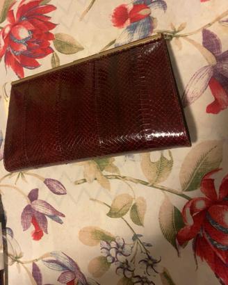 Pochette Vintage Linea GM  Pelle di Pitone