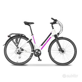 Bicicletta pedalata assistita Omega Argento bike