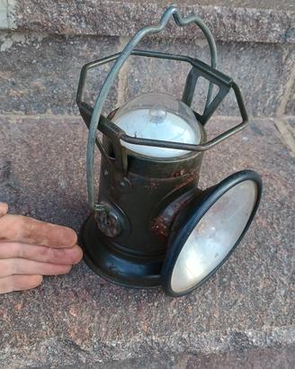 lampada militare vintage 